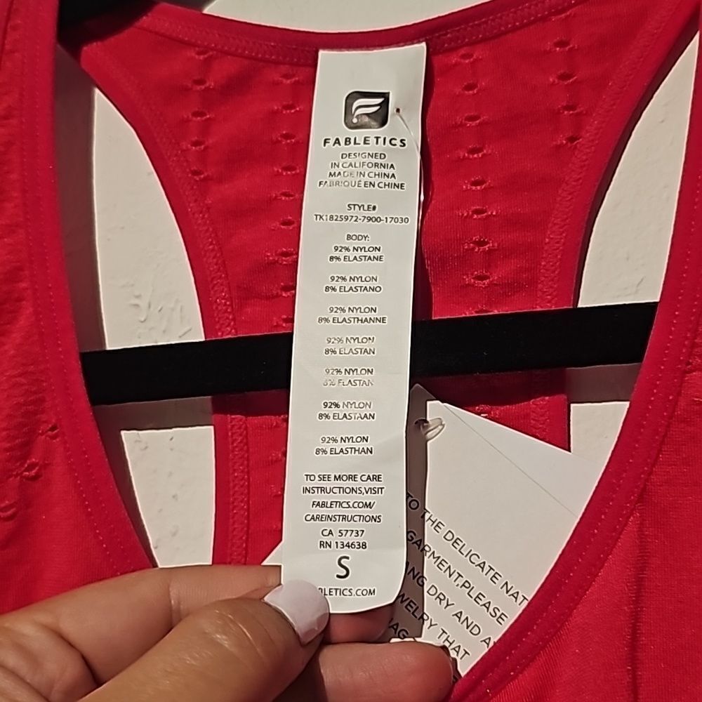 Fabletics Delta Tank - NWT - Picture 5 of 5